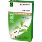 Arkofluides Bio Thé Vert Bio 20 Ampoules buvables Arkopharma